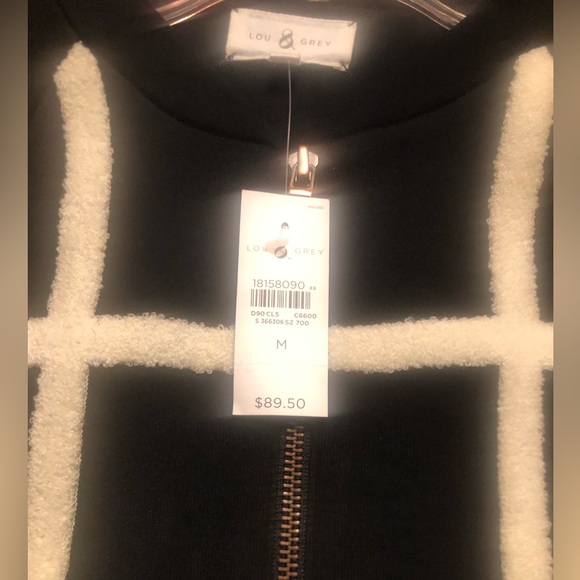 NWT Lou & Greg Textured Jacket M - Picture 4 of 8